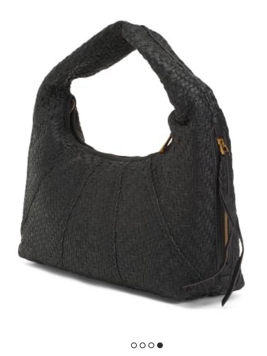 Aimee Kestenberg Handbags - Aimee Kestenberg Black Chelsea  Leather Hobo Bag